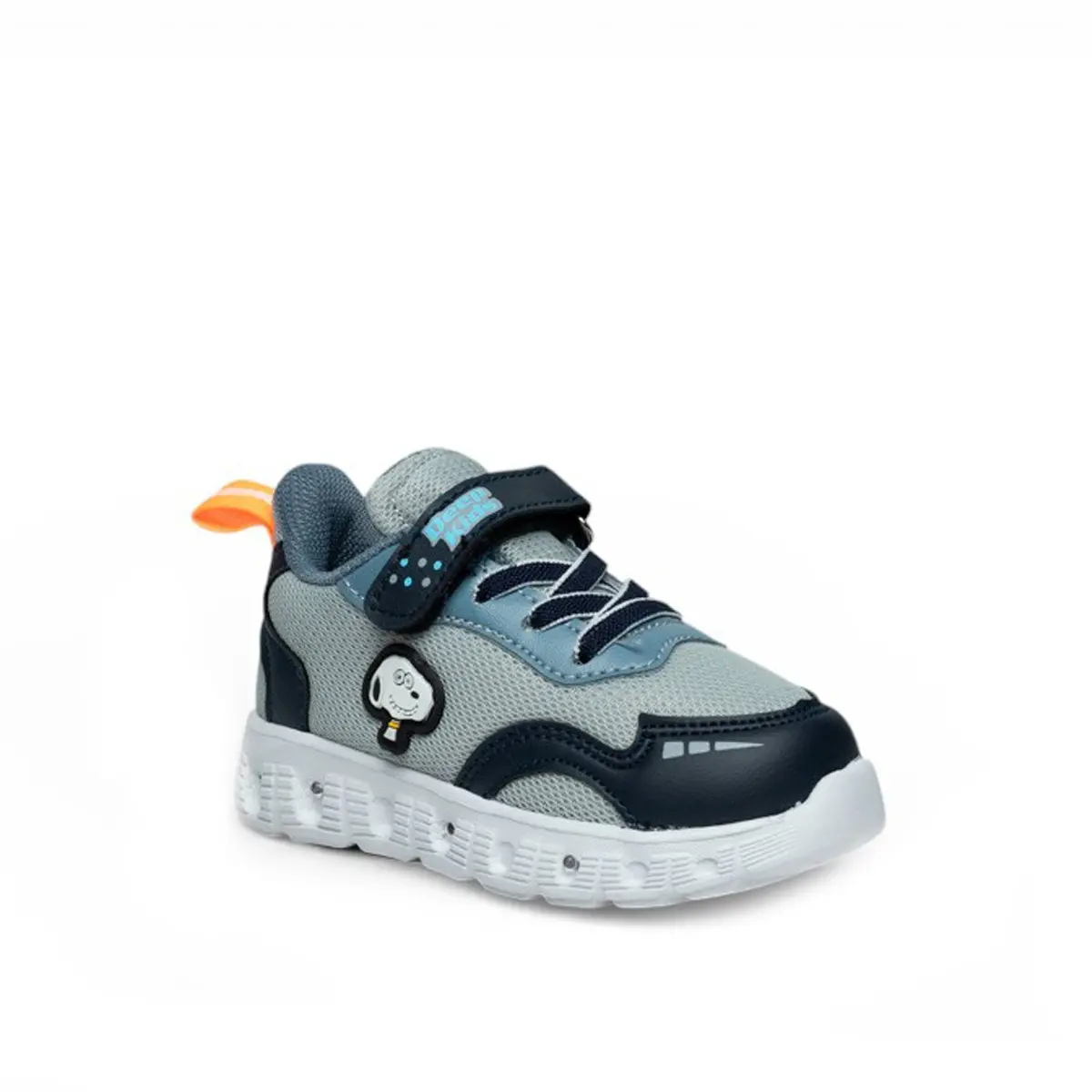 Deep Bebe 015 Anorak Işıklı Buz İndigo