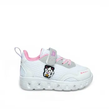 Deep Bebe 015 Anorak Işıklı Beyaz Peme - Resim 1