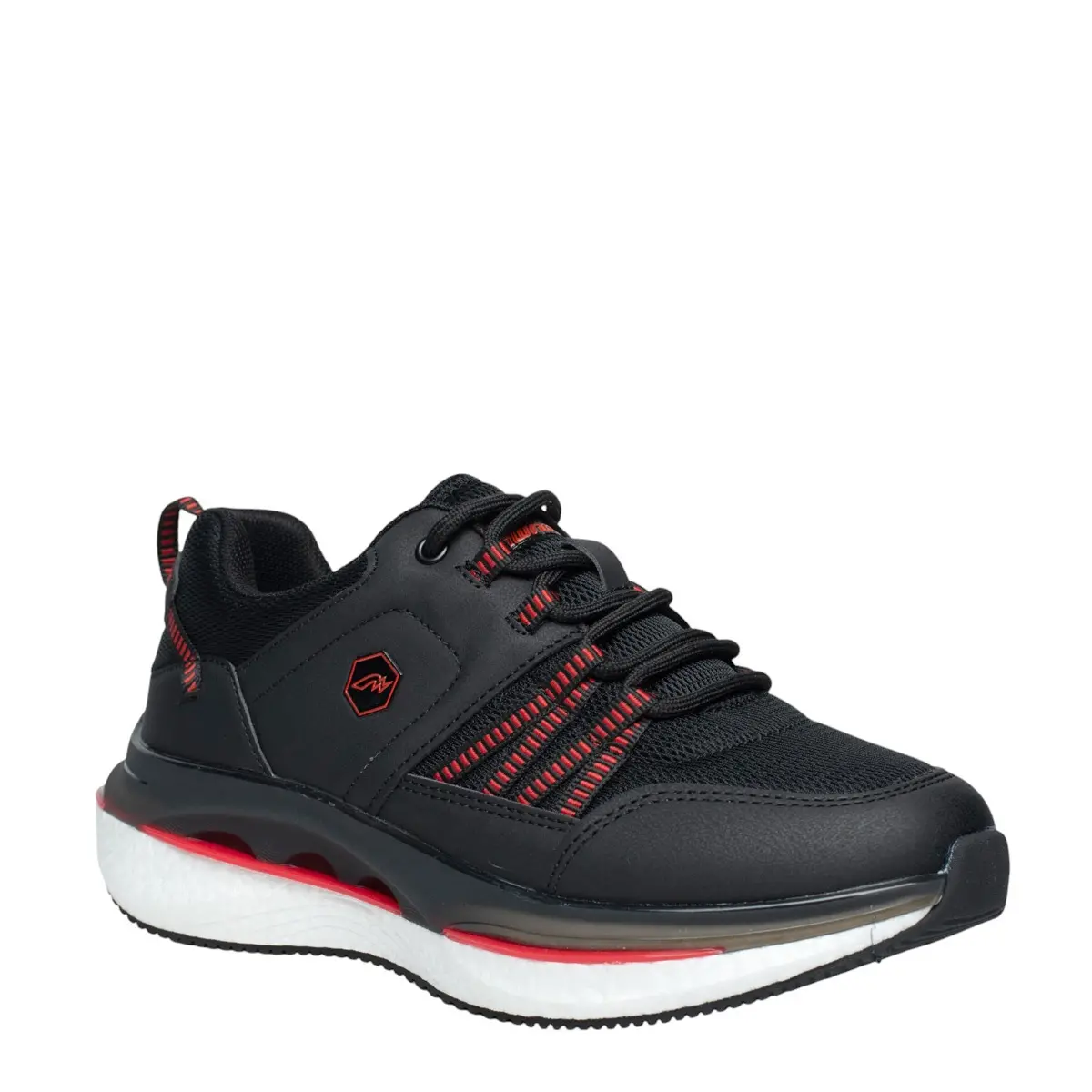 Owndays Erkek 6107 Anorak Siyah Kırmızı