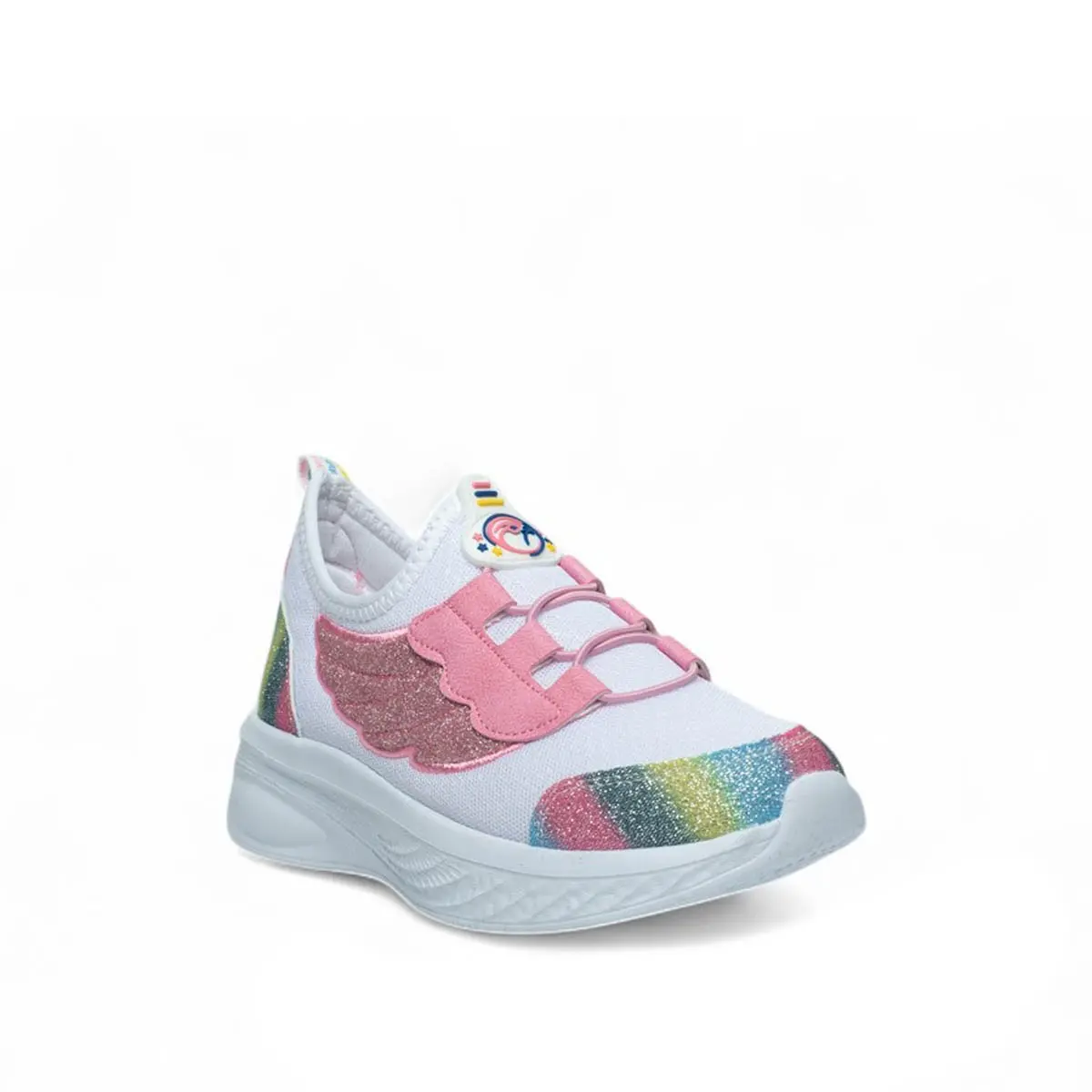 Star Kids Filet 333-03 Anorak Beyaz Pembe