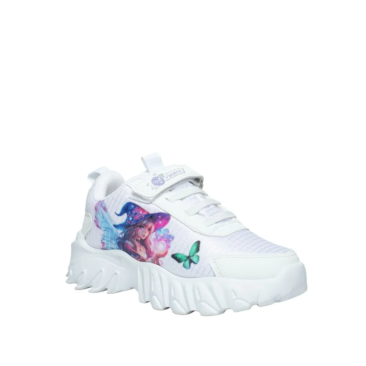 Valent Filet C-02 Anorak Kız Beyaz