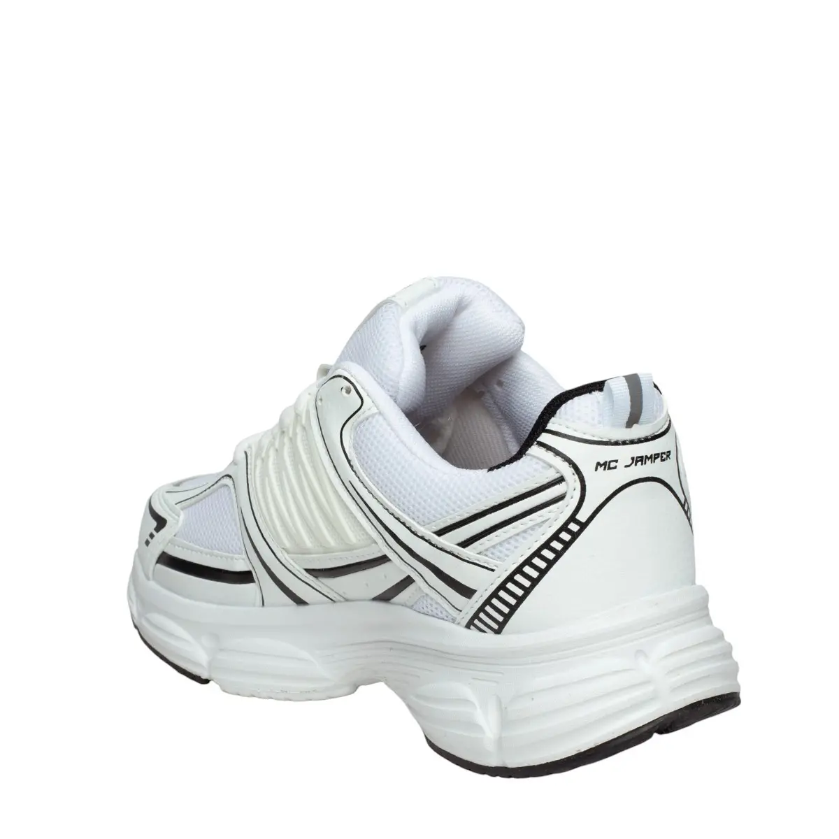 Marco Jamper Erkek 2423 File Beyaz Siyah