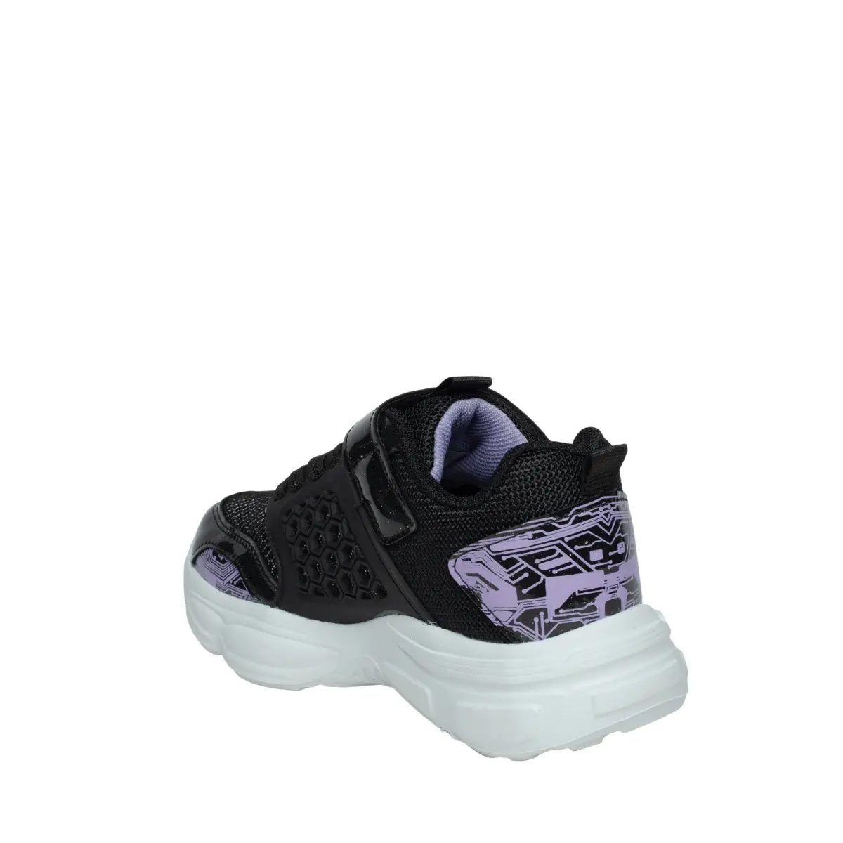 Alessio Filet 019 Anorak Siyah Lila Tb Beyaz