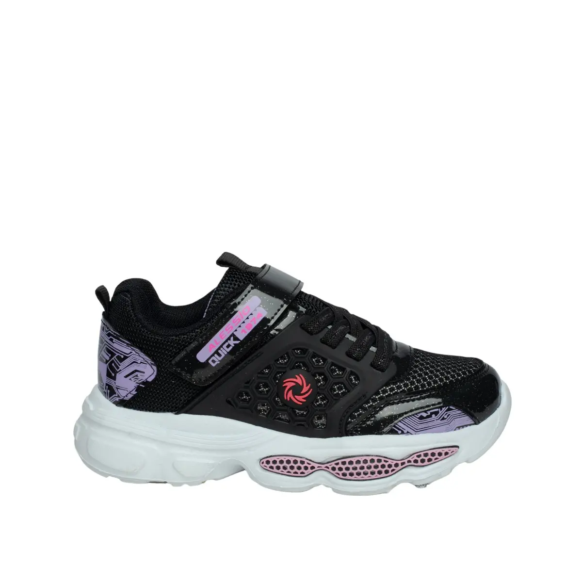 Alessio Filet 019 Anorak Siyah Lila Tb Beyaz - Resim 1