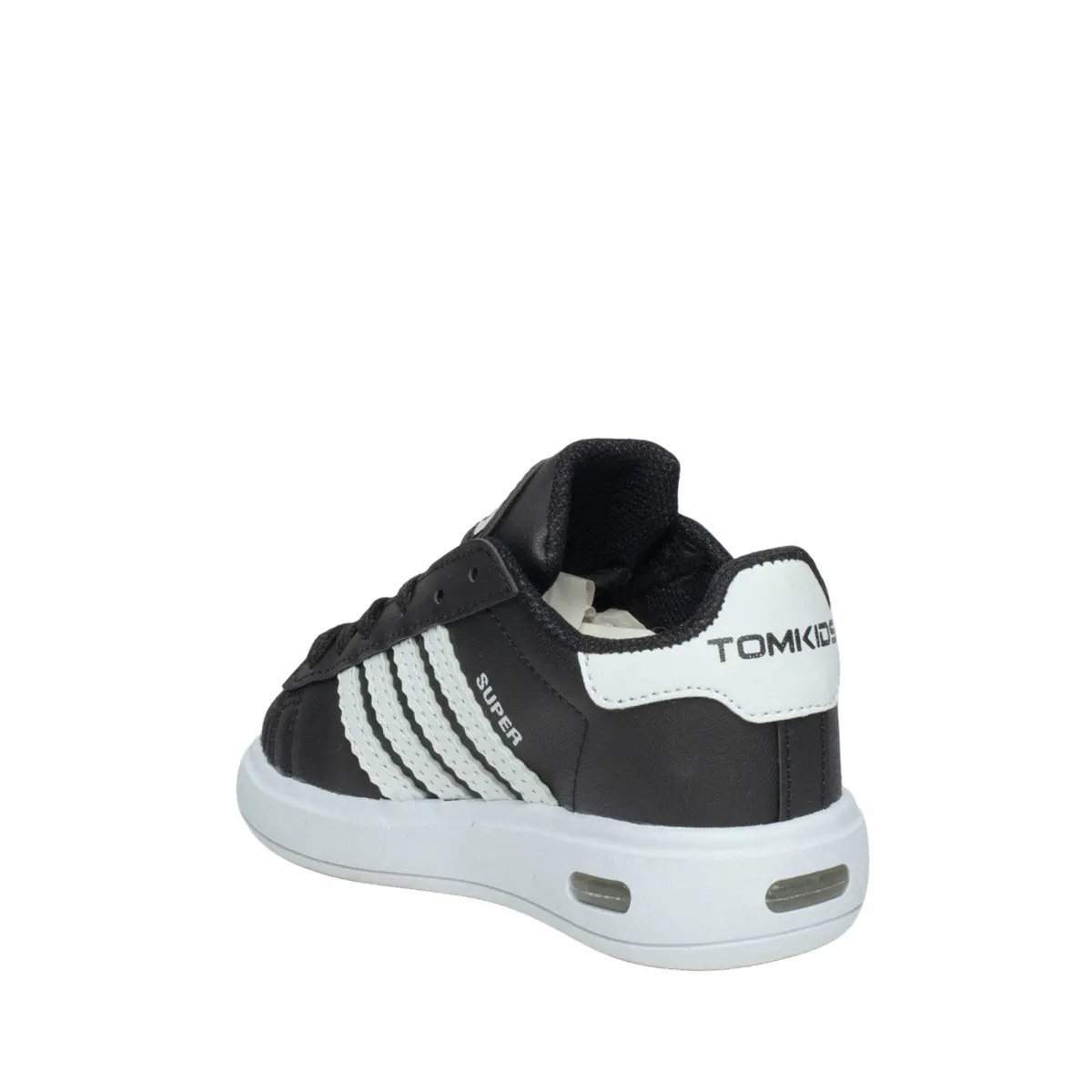 Tomkids Patik 2562 Cilt Siyah Beyaz