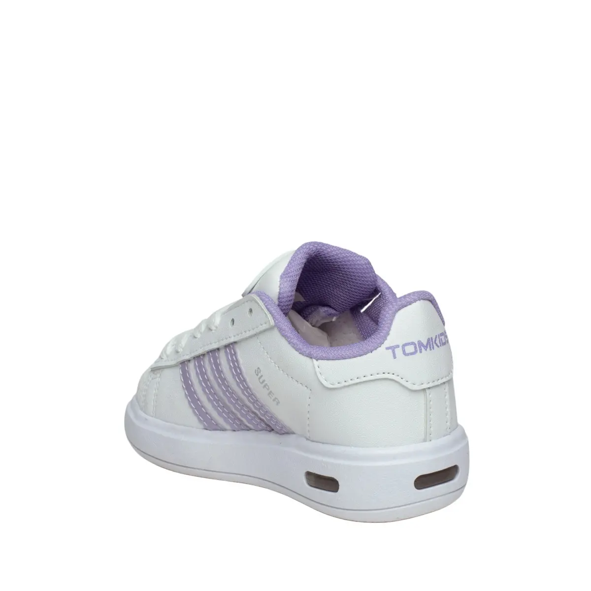 Tomkids Patik 2562 Cilt Beyaz Lila - Görsel 3