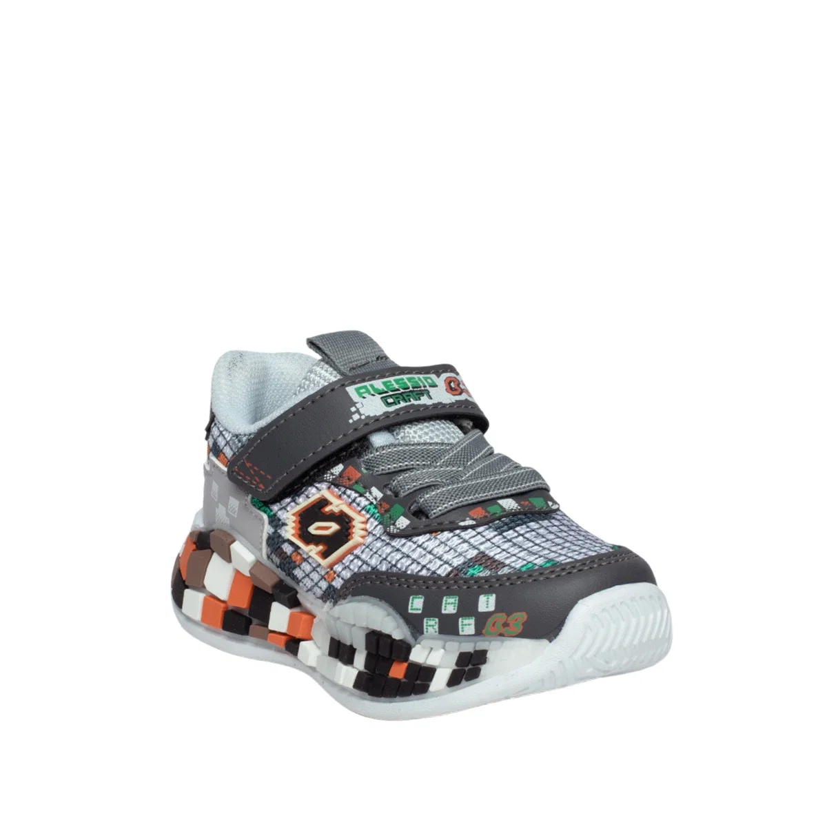 Alessio Bebe Dijital 03 Anorak Füme Beyaz