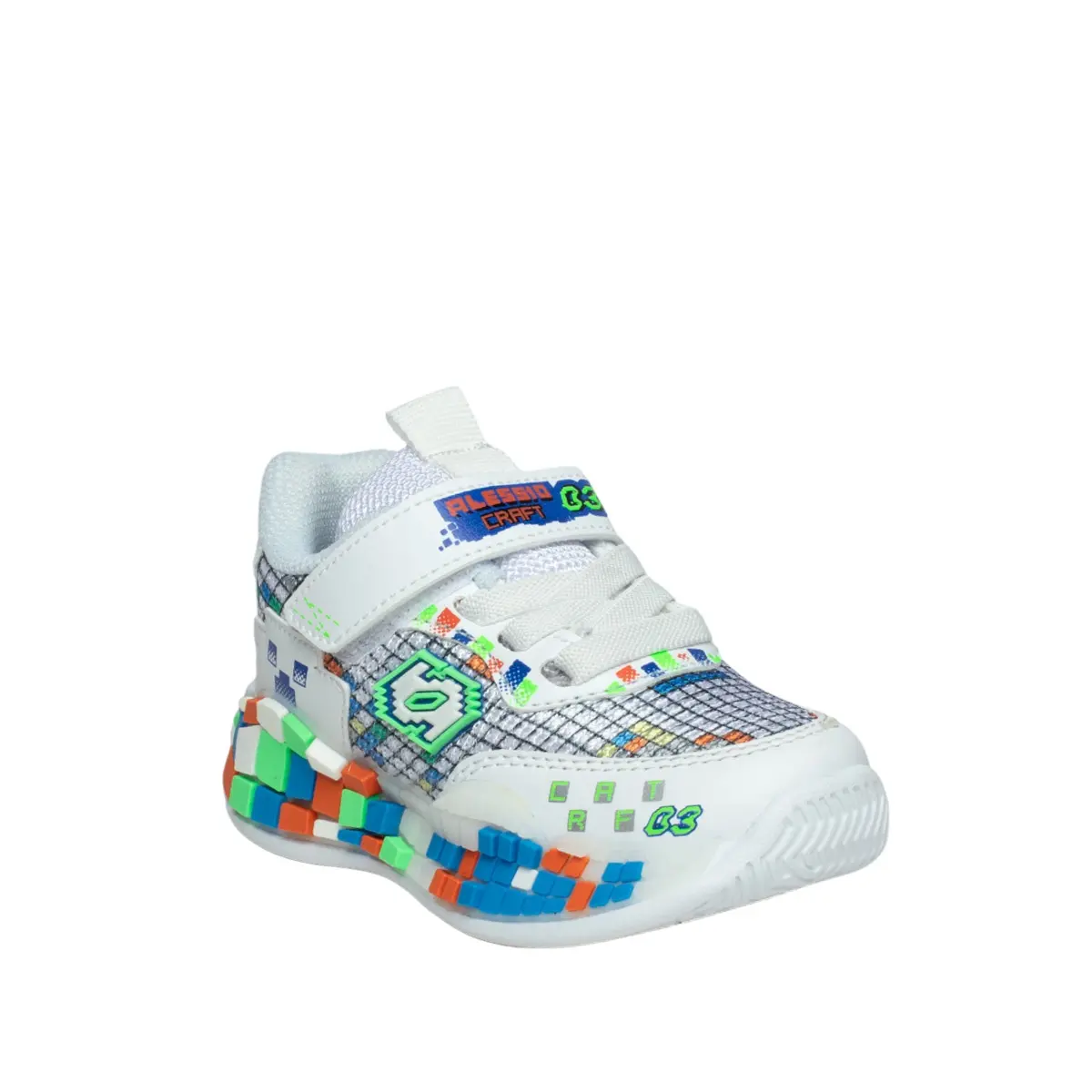 Alessio Bebe Dijital 03 Anorak Beyaz Beyaz