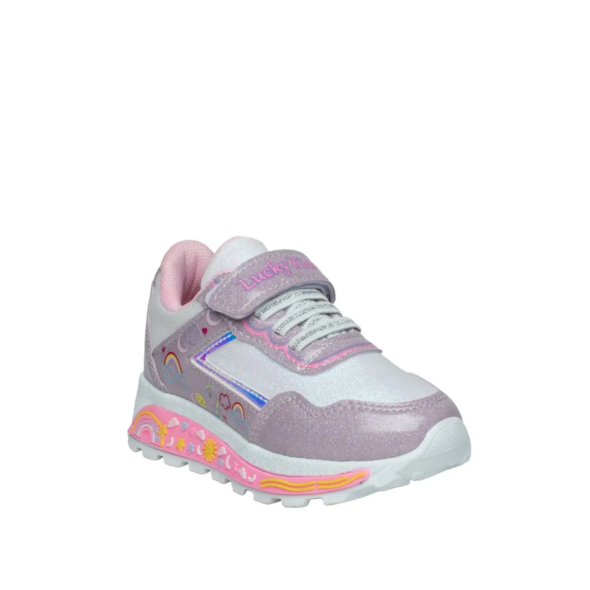 Lucky Kids Patik 3010 Cilt Simli Lila - Görsel 2