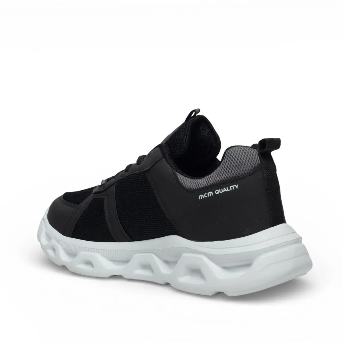 Malcolm Erkek 2370 Anorak Siyah Beyaz