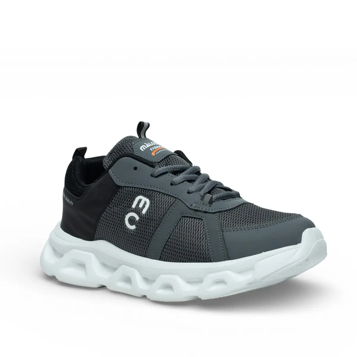 Malcolm Erkek 2370 Anorak Füme Beyaz - Görsel 2