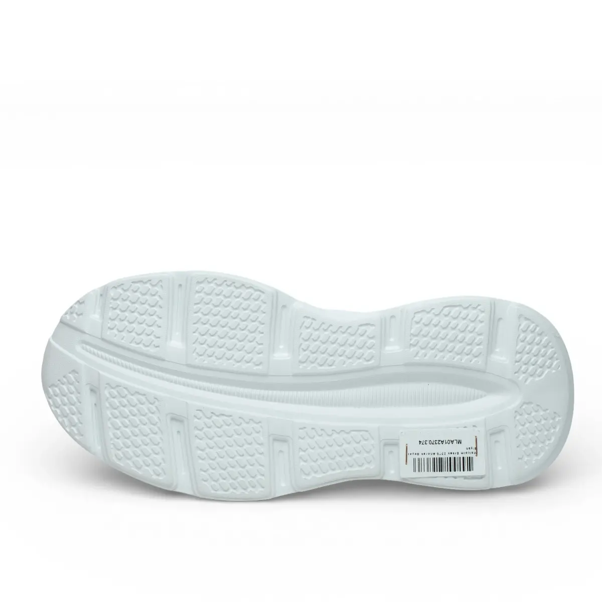 Malcolm Erkek 2370 Anorak Beyaz Siyah - Görsel 4