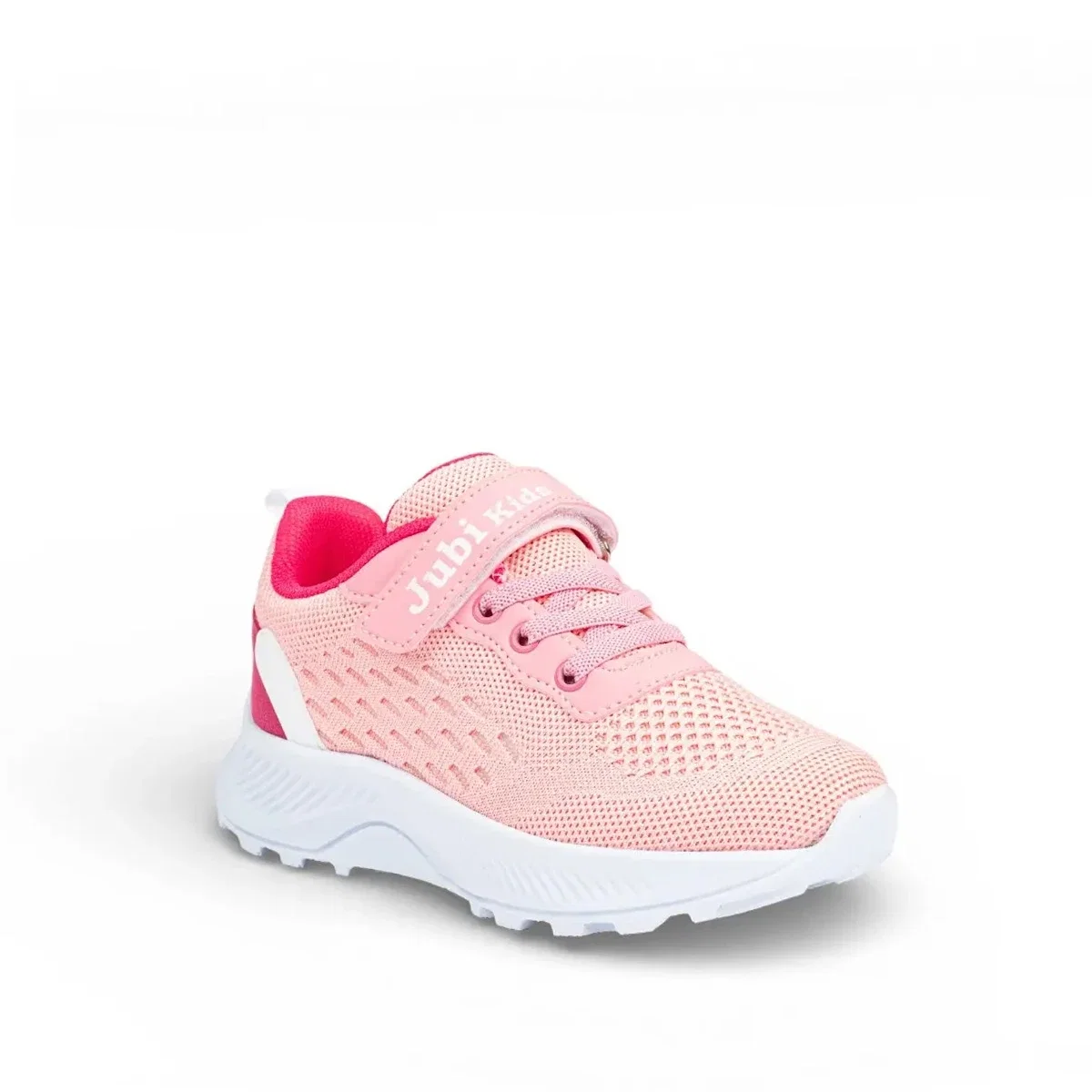 Jubi Kids Filet 002 Triko Pembe Beyaz