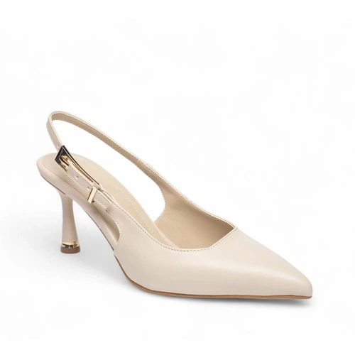 Renas Zenne Topuklu Stiletto 422 Bej - Görsel 2