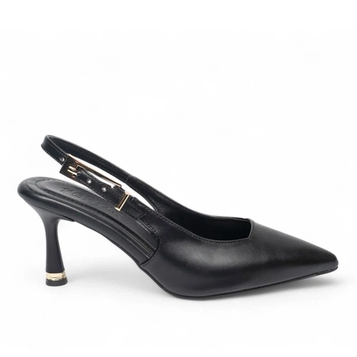 Renas Zenne Topuklu Stiletto 422 Siyah - Görsel 1