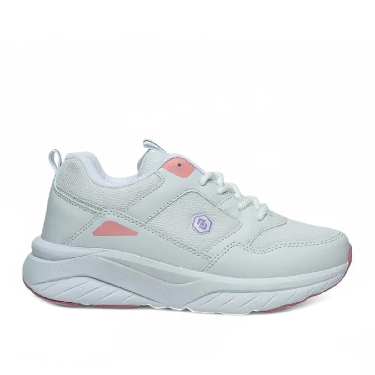 Queen Step Zenne 2110 Anorak 3 Beyaz Pembe