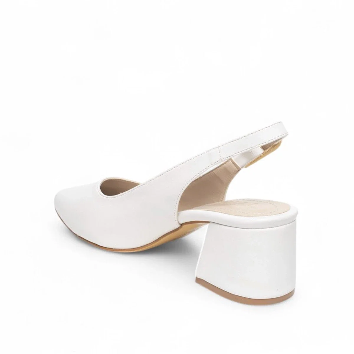 Renas Zenne Topuklu Stiletto 51873 Cilt Beyaz