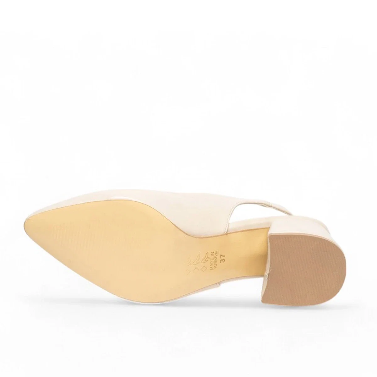 Renas Zenne Topuklu Stiletto 51873 Cilt Bej
