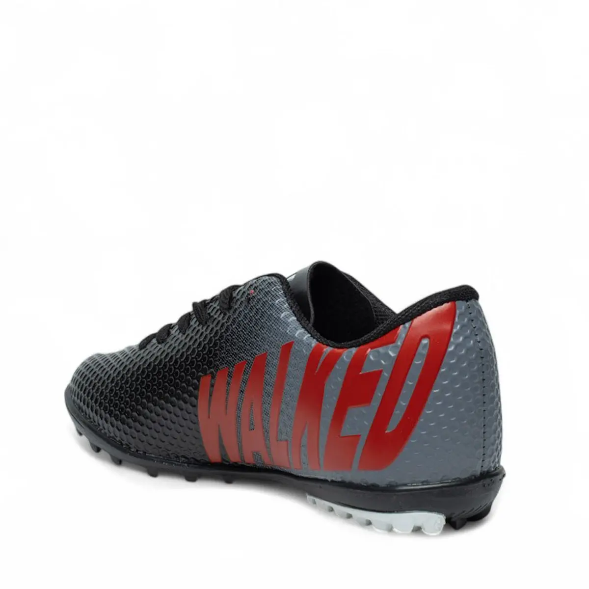 Walked Erkek 401 Halı Saha Siyah Beyaz Kırmızı