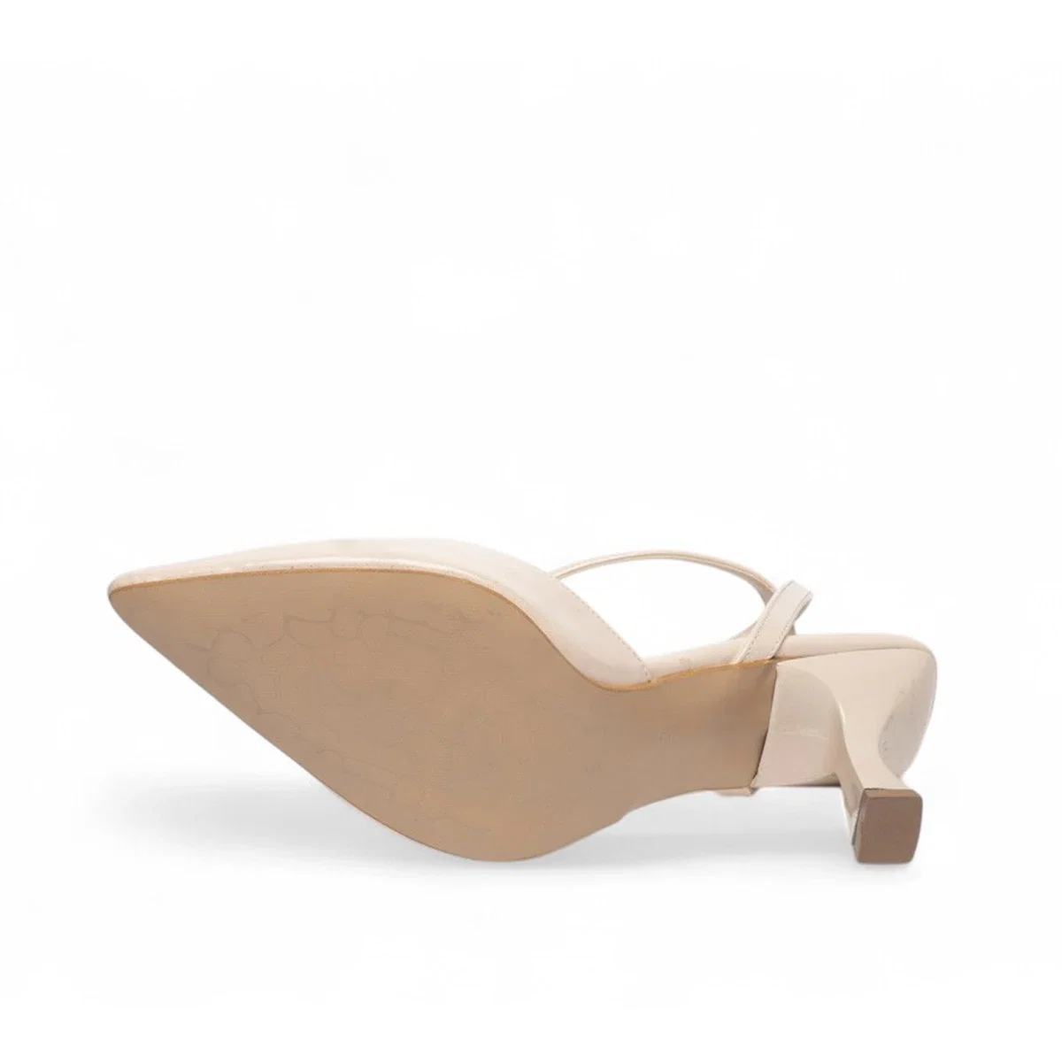 Renas Zenne Topuklu Stiletto 600 Rugan Bej