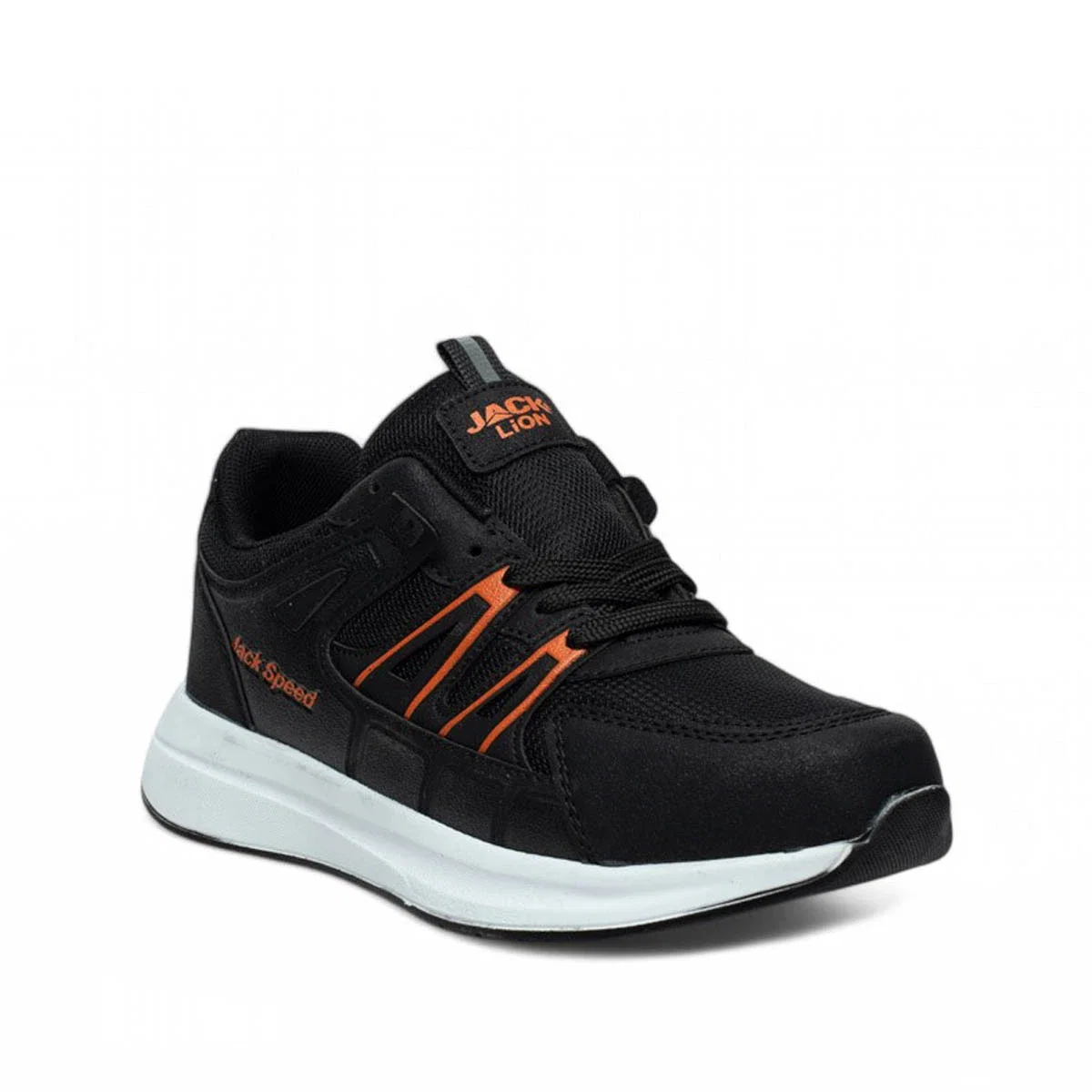 Jack Lion Erkek J43 Anorak Siyah Turuncu