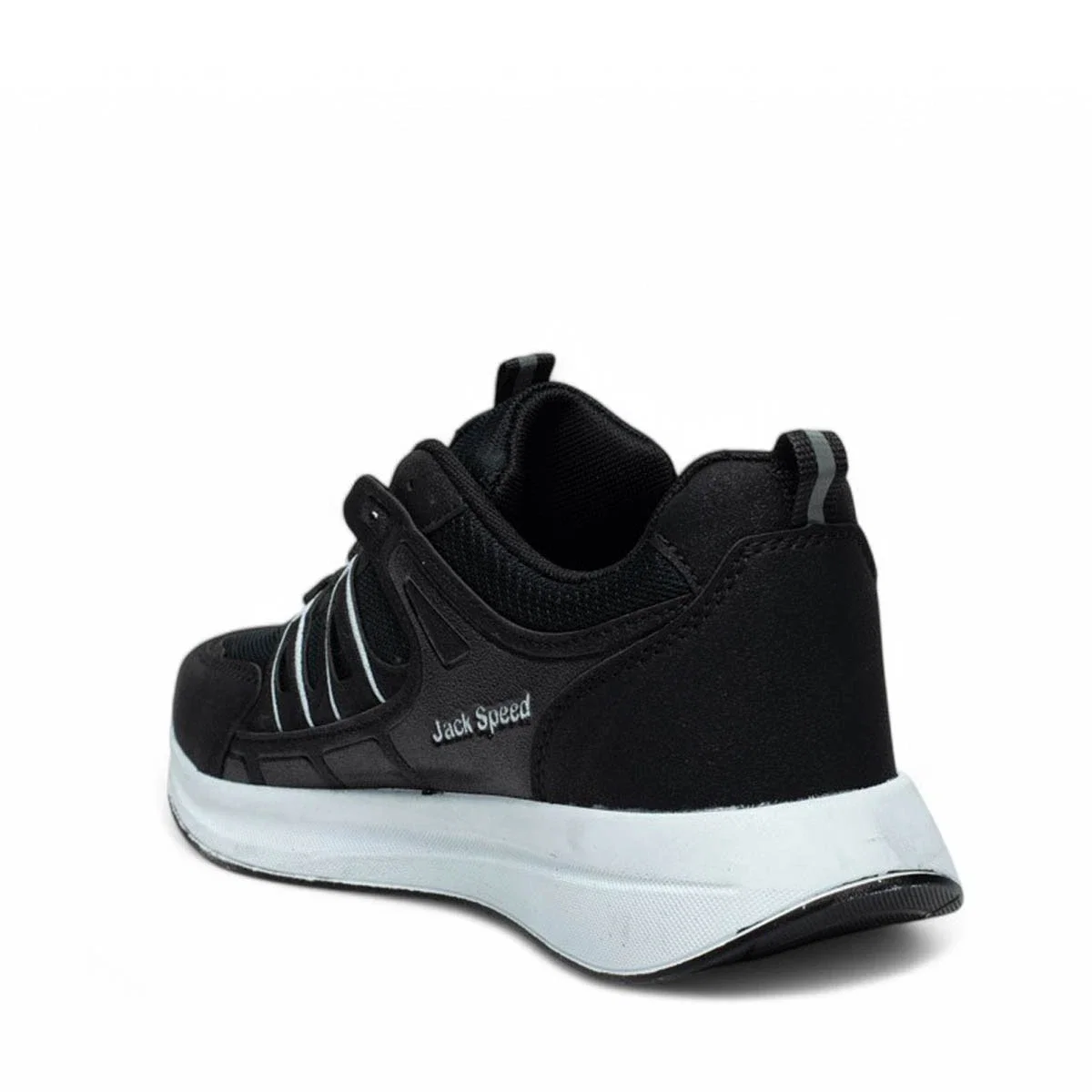 Jack Lion Erkek J43 Anorak Siyah Beyaz