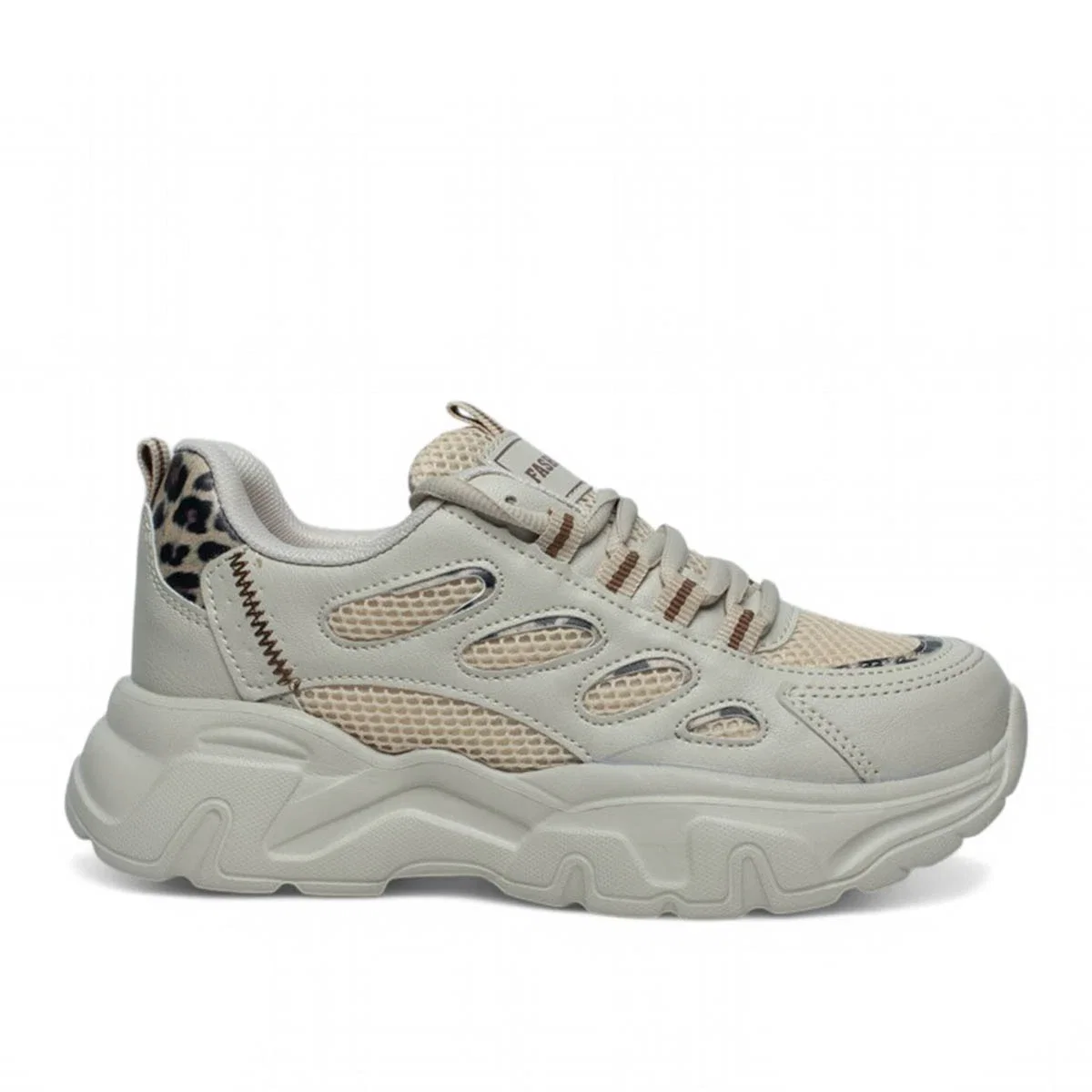 Queen Step Zenne 1001-1 Anorak Kum Leopar