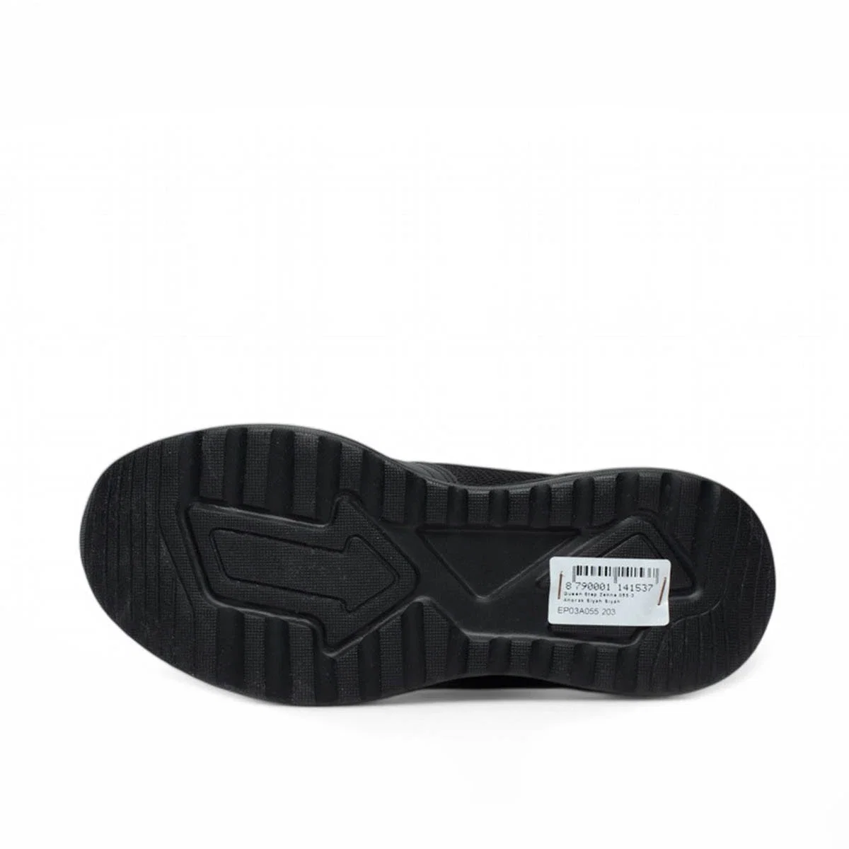 Queen Step Zenne 055-3 Anorak Siyah Siyah