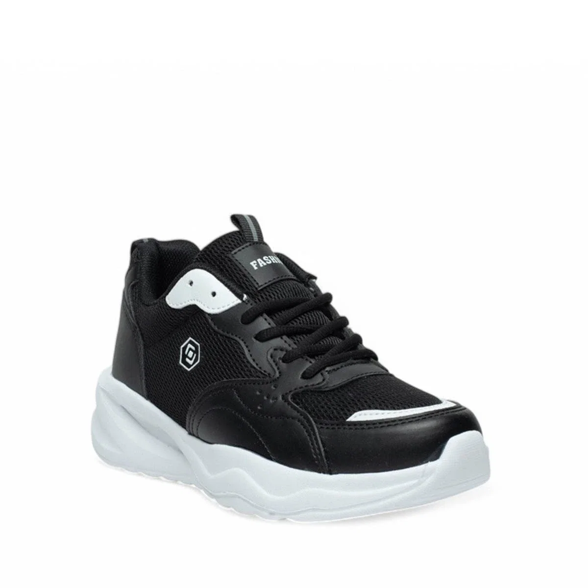 Queen Step Zenne 055-2 Anorak Siyah Beyaz