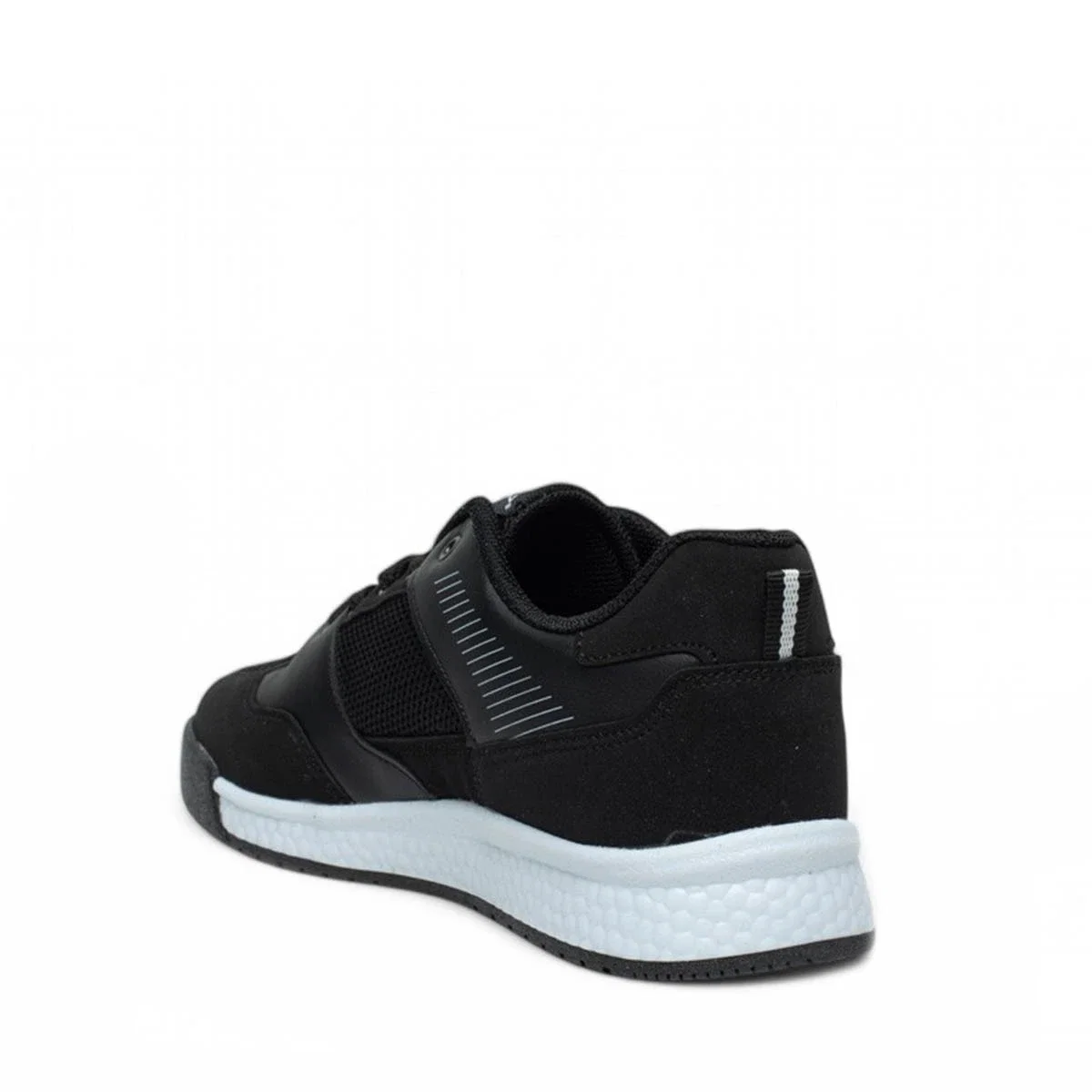 X Step Garson 2025 Anorak Siyah Beyaz