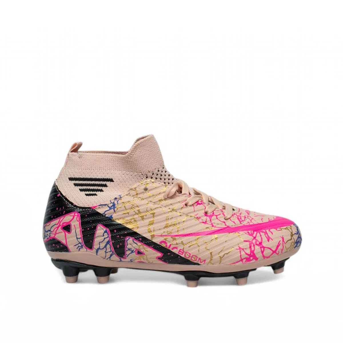 Laliga Filet 565 Krampon Somon Siyah Desen