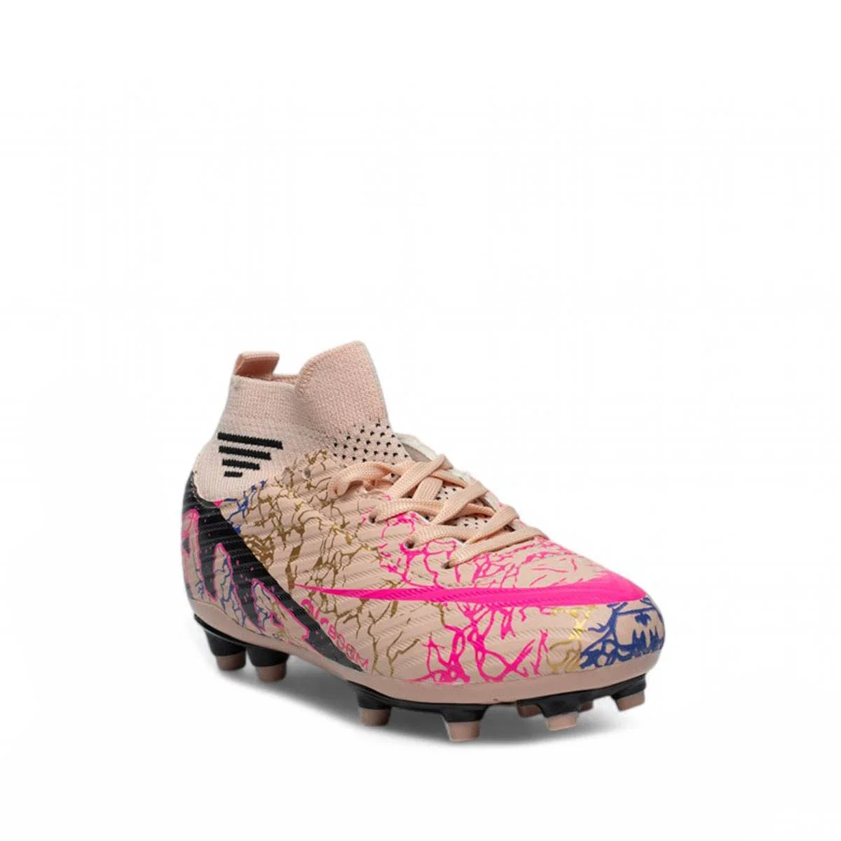 Laliga Filet 565 Krampon Somon Siyah Desen
