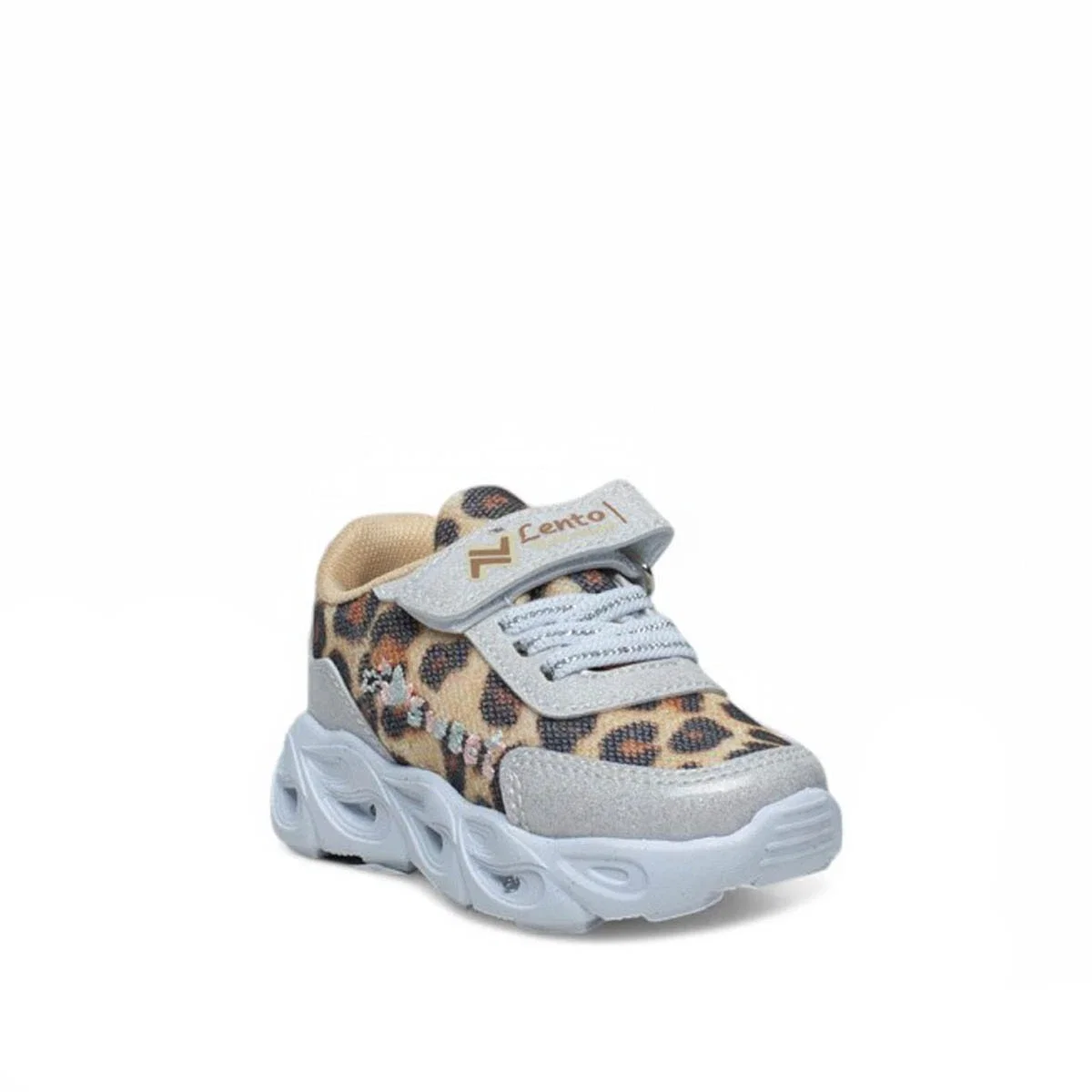 Lento Bebe A39 Anorak Sim Beyaz Leopar