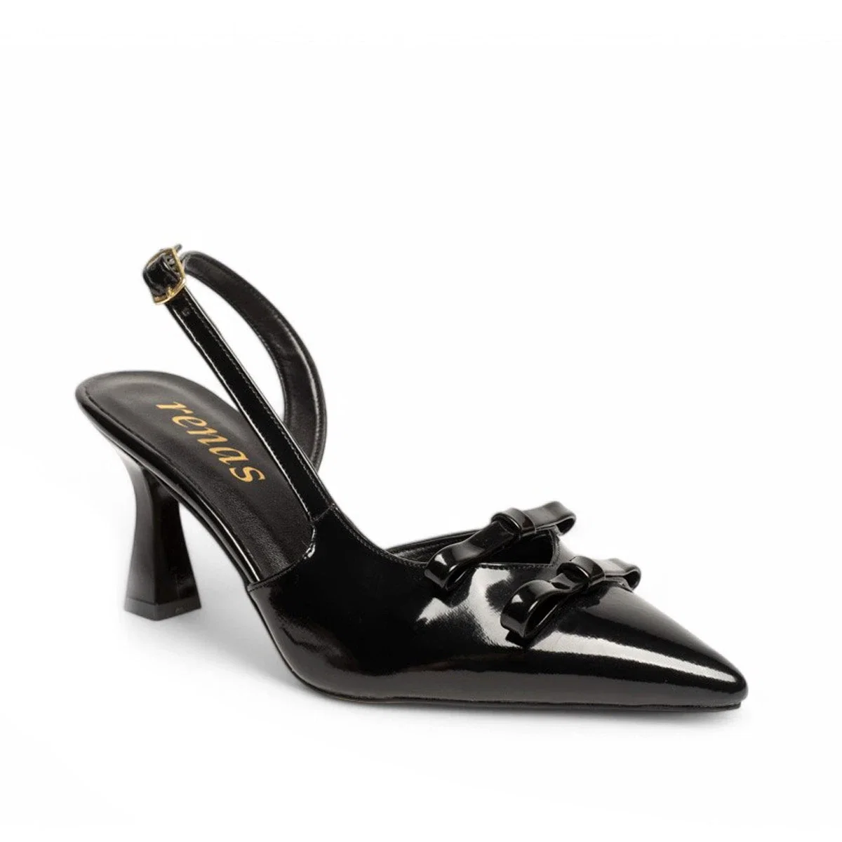 Renas Zenne Stiletto 64645 Rugan Siyah