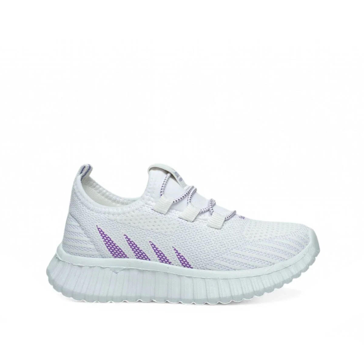 Sammix Filet 511 Triko Baskılı Beyaz Mor