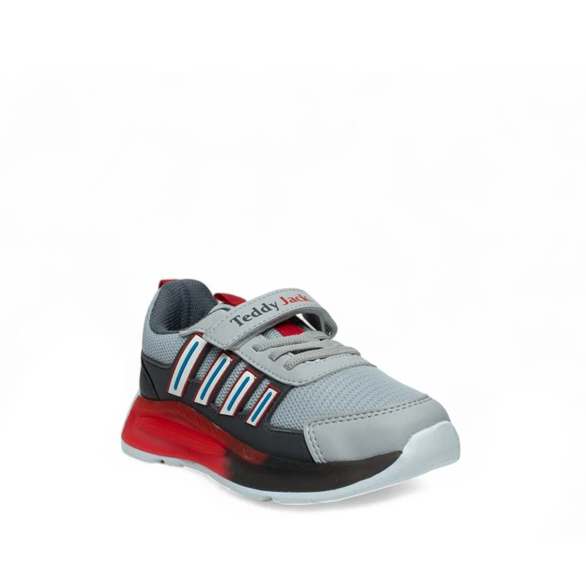 Teddy Jack Filet Frs Anorak Açik Gri Kırmızı