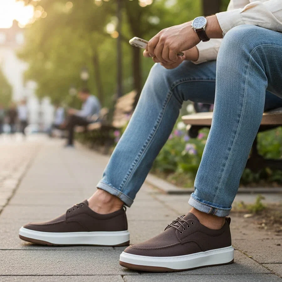 Conteyner Erkek 486 Keten Kahve