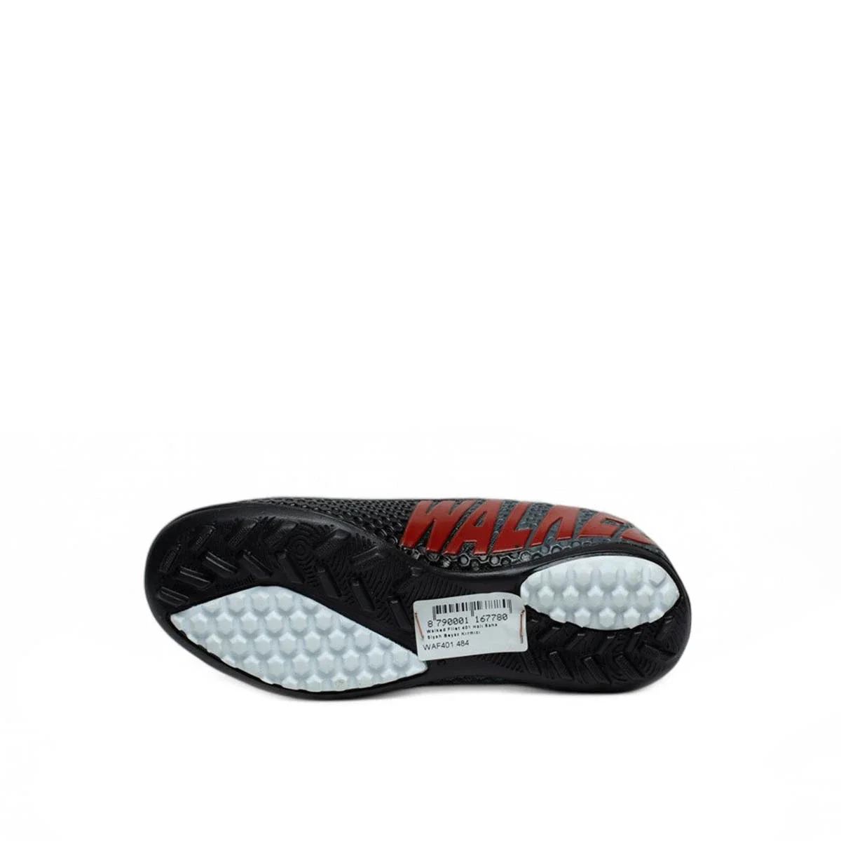 Walked Filet 401 Halı Saha Siyah Beyaz Kırmızı