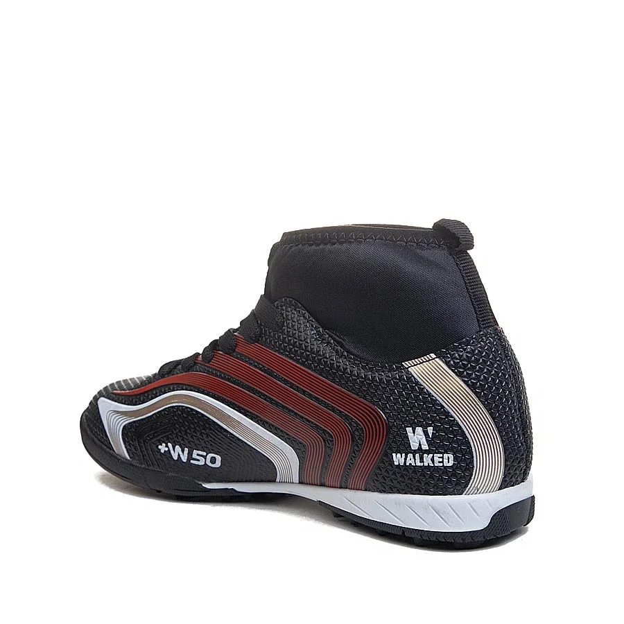 Walked Garson 435 Halı Saha Siyah kırmızı