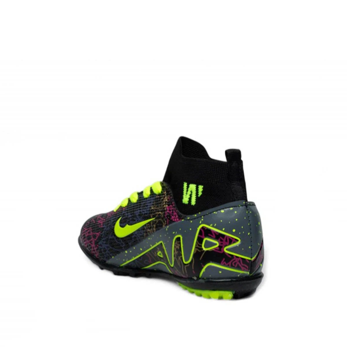 Walked Filet 041 Halı Saha Siyah Sarı - Görsel 3