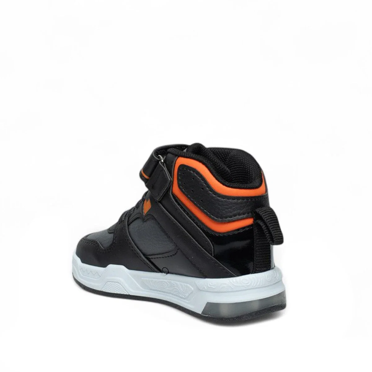 Ndrops Patik Basket 021 Cilt Siyah Oranj