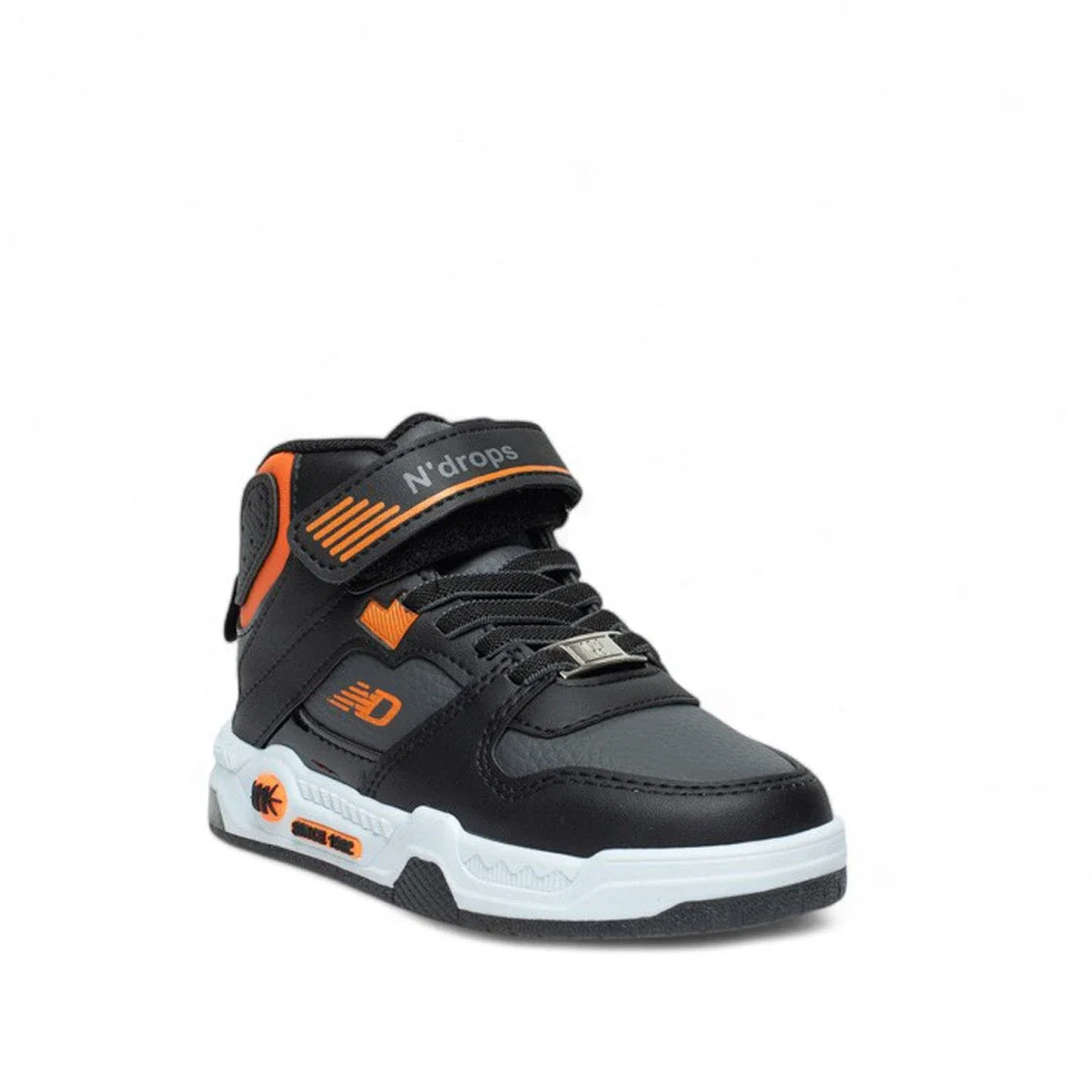 Ndrops Patik Basket 021 Cilt Siyah Oranj