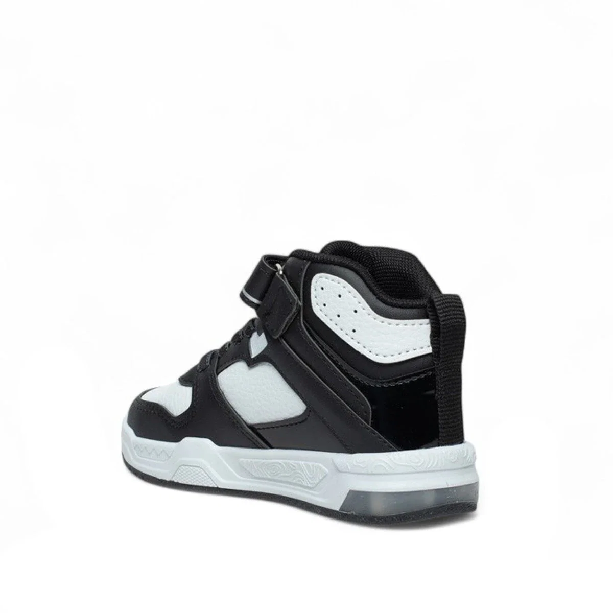 Ndrops Patik Basket 021 Cilt Siyah Beyaz - Görsel 3