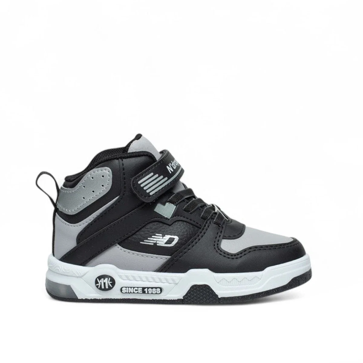 Ndrops Patik Basket 021 Cilt Buz Siyah - Görsel 1