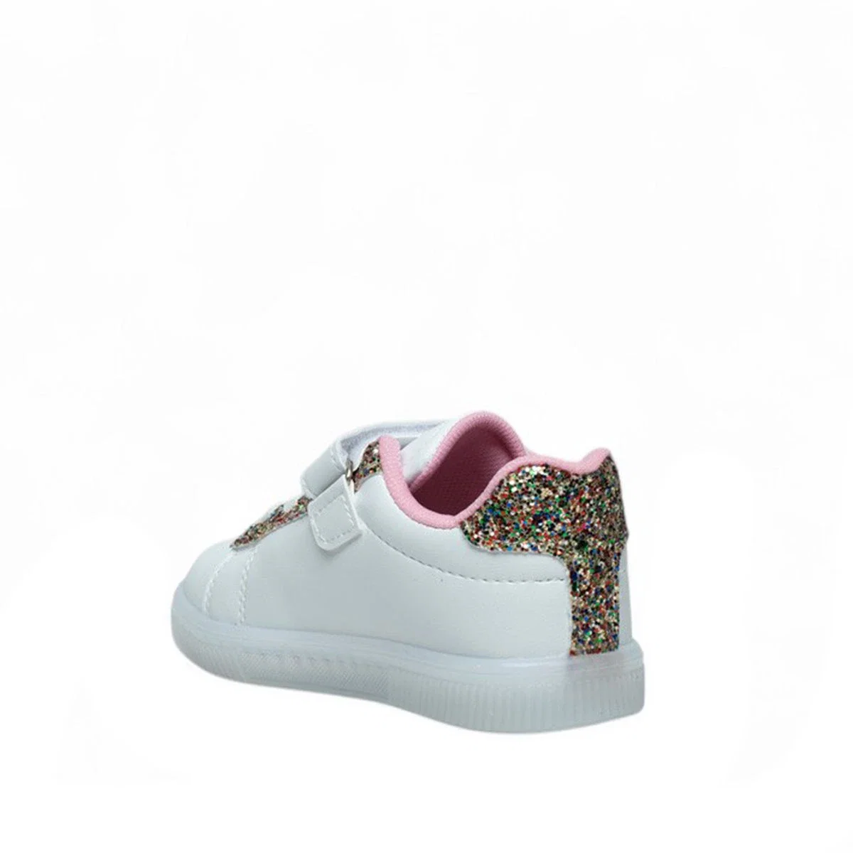 Nano Kids Patik 1893 Cilt Beyaz Pembe Yıldızlı