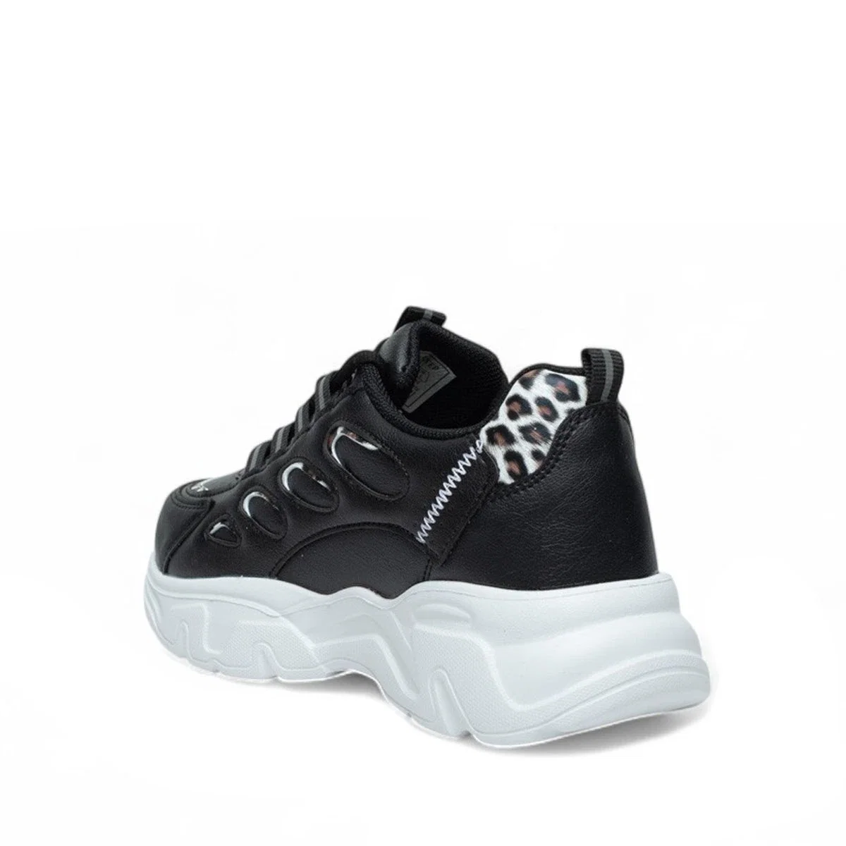 Queen Step Zenne 1001 9 Cilt Siyah Leopar