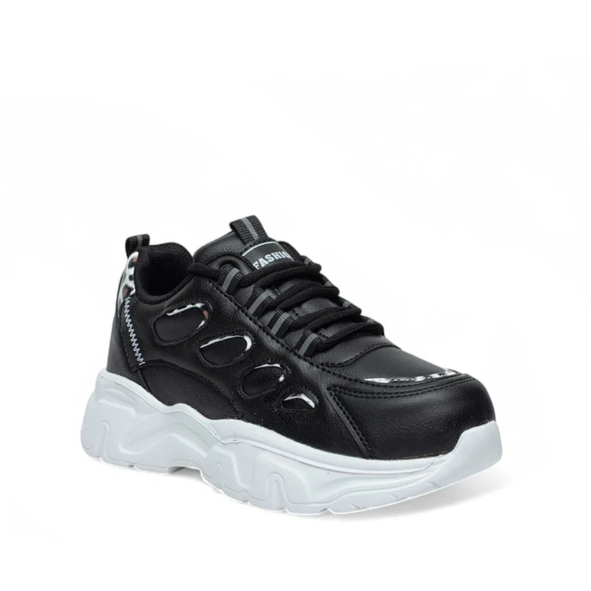 Queen Step Zenne 1001 9 Cilt Siyah Leopar