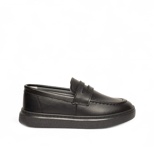 Genel Filet Loafer Ayakkabı 100 Cilt Siyah - Görsel 1