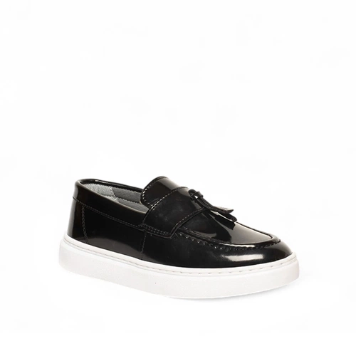 Genel Filet Loafer Ayakkabı 101 Rugan Siyah - Görsel 2