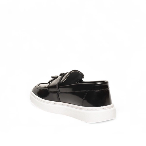 Genel Filet Loafer Ayakkabı 101 Rugan Siyah - Görsel 3